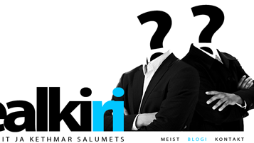 Pealkiri blog design